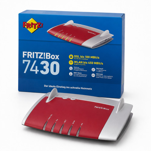 Avm fritz box 7430 100 - 100, mbit/s