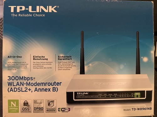 Link router w8961nb - tp, td-w8961nb